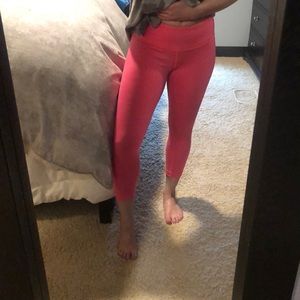 90 Degree Hot Pink Leggings